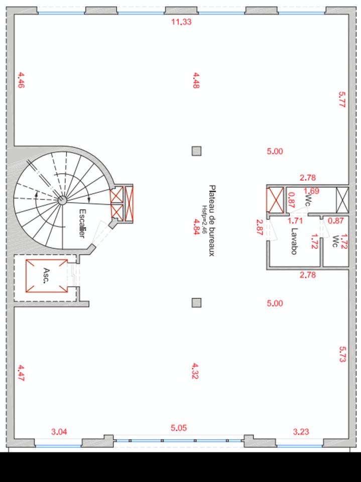 Bureau Boulogne-Billancourt 314m² Location bureau Boulogne-Billancourt Hauts-de-Seine OLBUR2104771 7